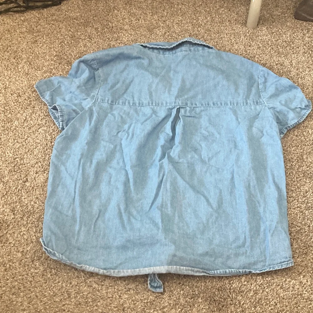 Aeropostale Sky Blue Shirt - Picture 4 of 4
